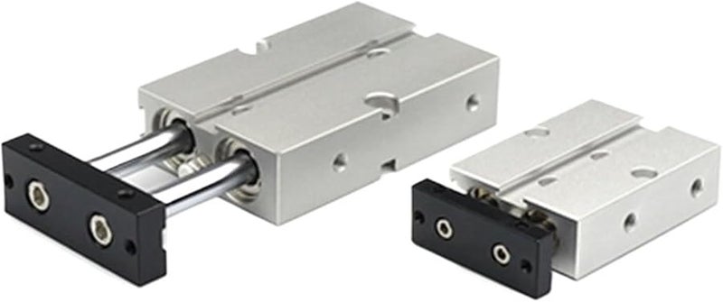 TN20X20S Double Rod Aluminum Alloy Pneumatic Air Cylinder 10mm Bore 20mm Stroke - Image 2